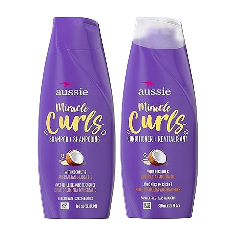 Aussie - Miracle Curls Shampoo & Conditioner Set 12.1oz - Beauty Exchange Beauty Supply