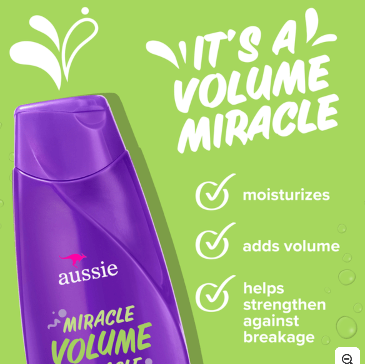 Aussie Miracle Volume Shampoo Rice Water – 12.1oz - Beauty Exchange Beauty Supply