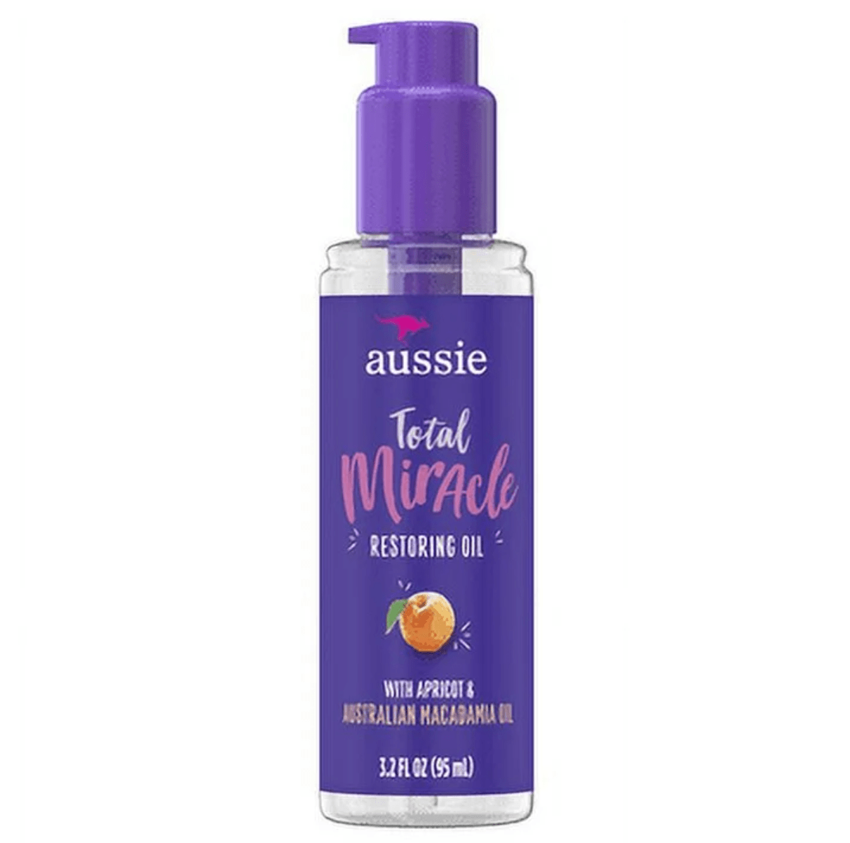 Aussie Total Miracle Restoring Oil – Apricot, 3.2oz - Beauty Exchange Beauty Supply