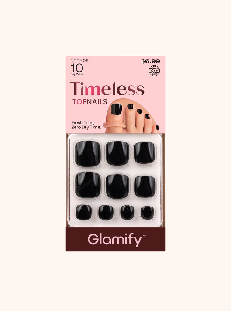 Glamify Timeless Toe Press-On Nails