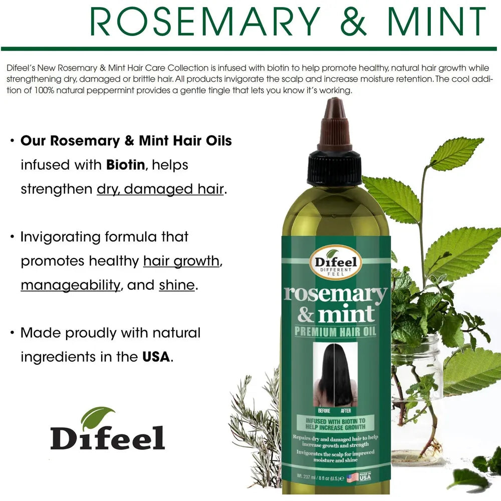 Difeel Premium Hair Oil – 8 oz