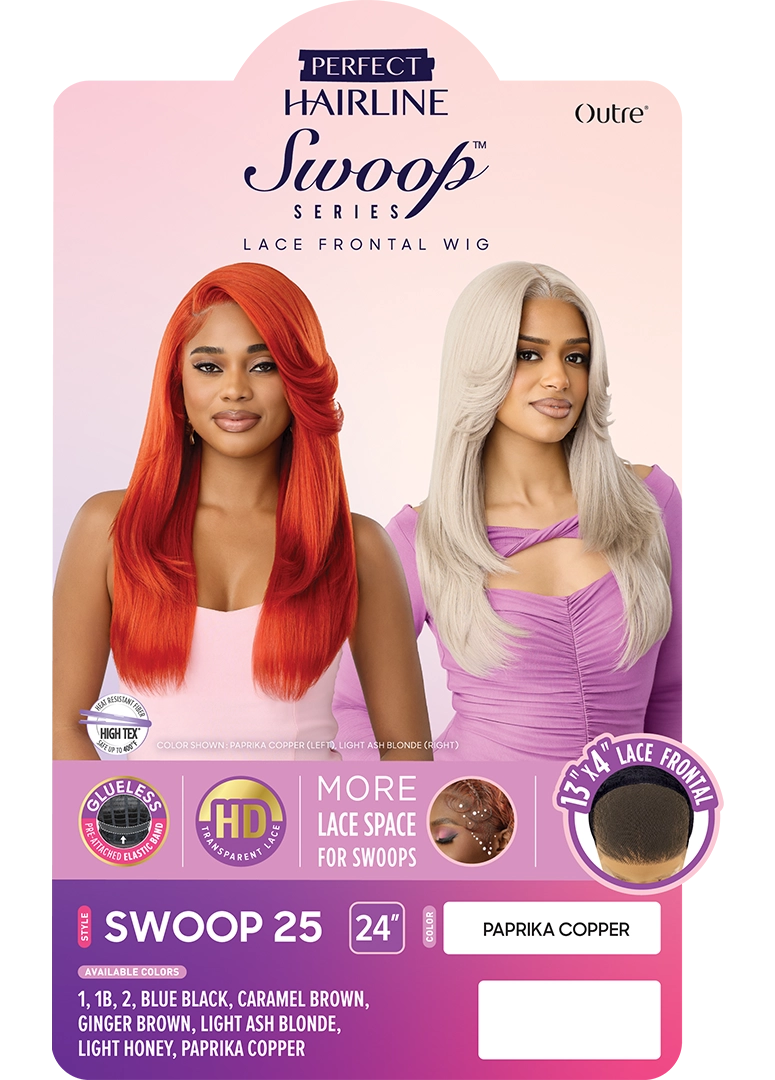 Outre Perfect Hairline Swoop Glueless 13x4 HD Lace Front Wig - Swoop 25