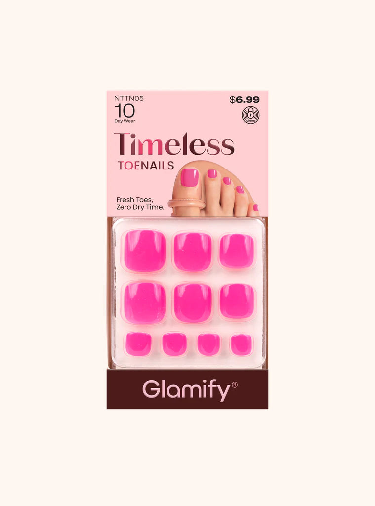 Glamify Timeless Toe Press-On Nails