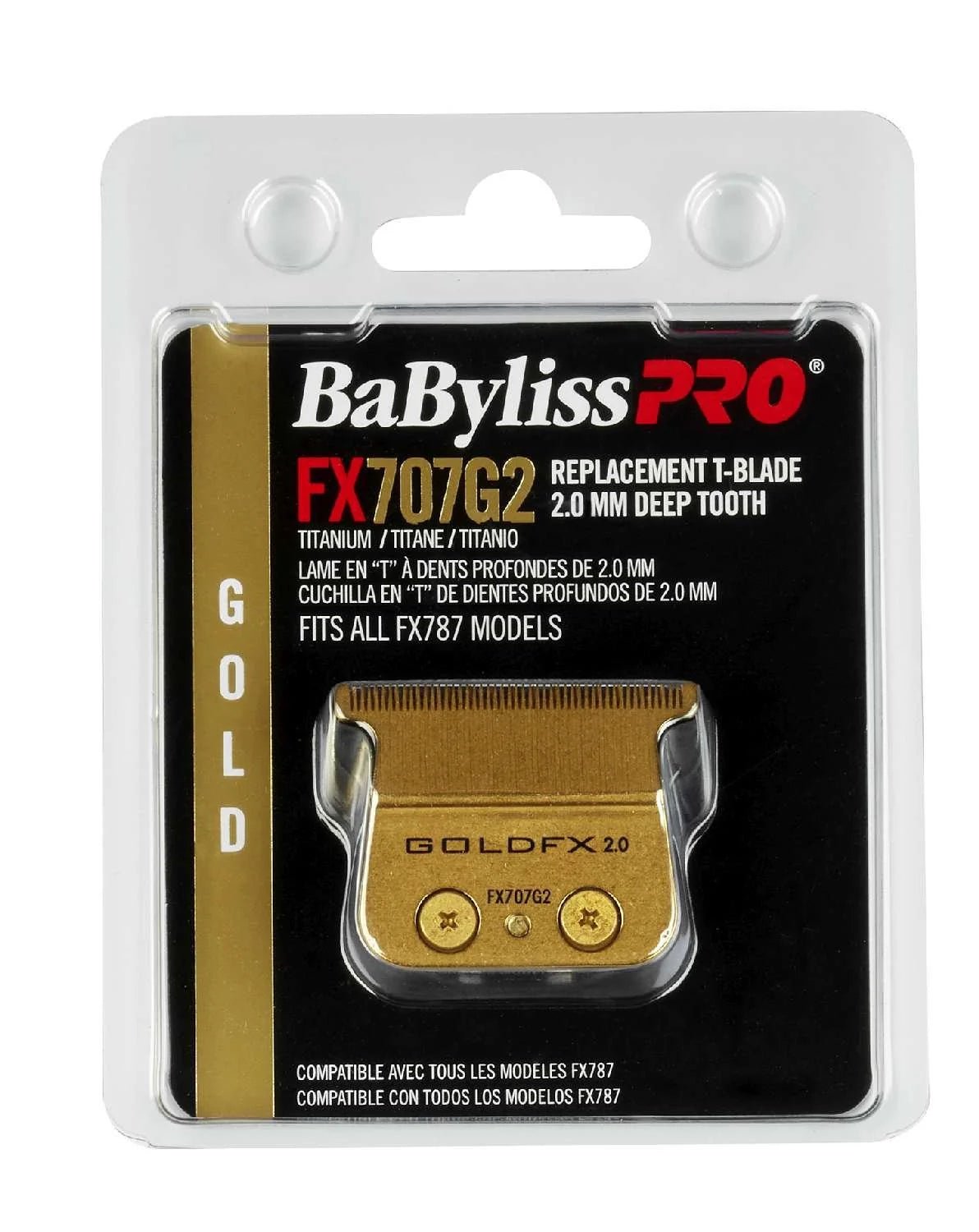 BaBylissPRO FX707Z Gold Trimmer Blade - Beauty Exchange Beauty Supply