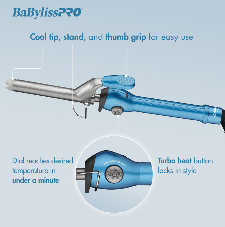 BaBylissPRO Nano Titanium Curling Irons - Beauty Exchange Beauty Supply