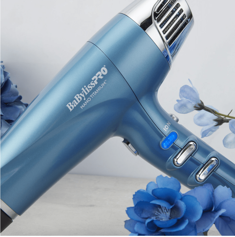 BaBylissPRO Nano Titanium Dual Ionic Dryer – 1875W - Beauty Exchange Beauty Supply