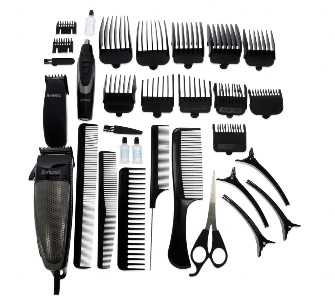 Barbasol 30‑Piece Deluxe Grooming Kit – Clipper + Trimmers - Beauty Exchange Beauty Supply