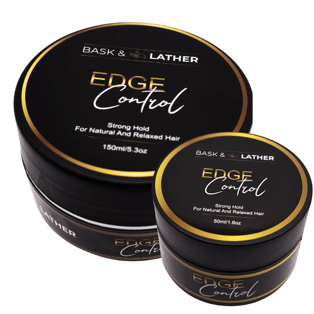 Bask & Lather Co. Edge Control – 1.6 oz - Beauty Exchange Beauty Supply