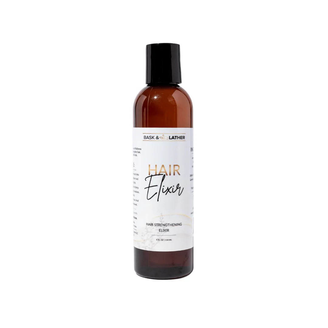 Bask & Lather Hair Elixir Oil – 4 oz - Beauty Exchange Beauty Supply
