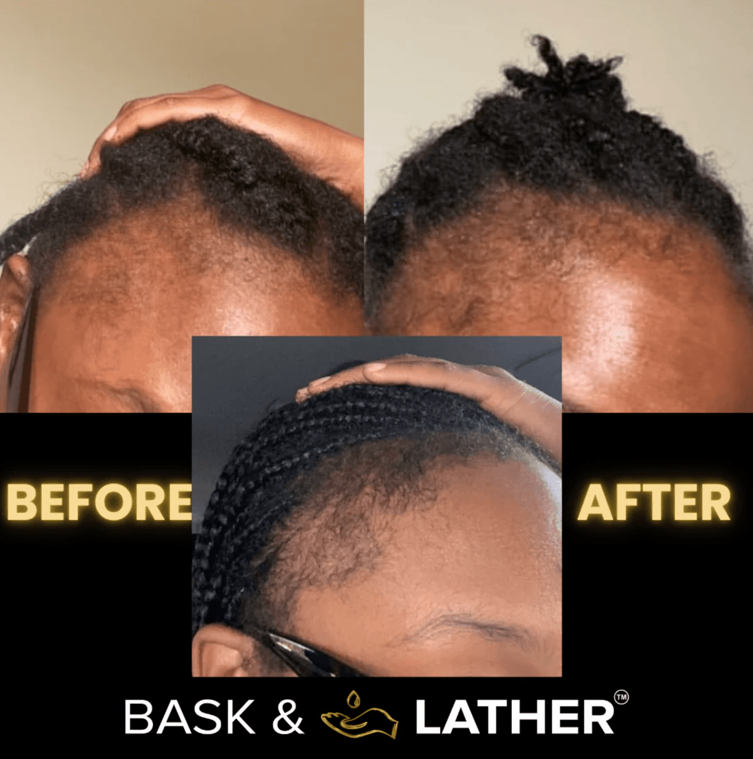 Bask & Lather Scalp Stimulator Hair Oil - 2oz - Beauty Exchange Beauty Supply