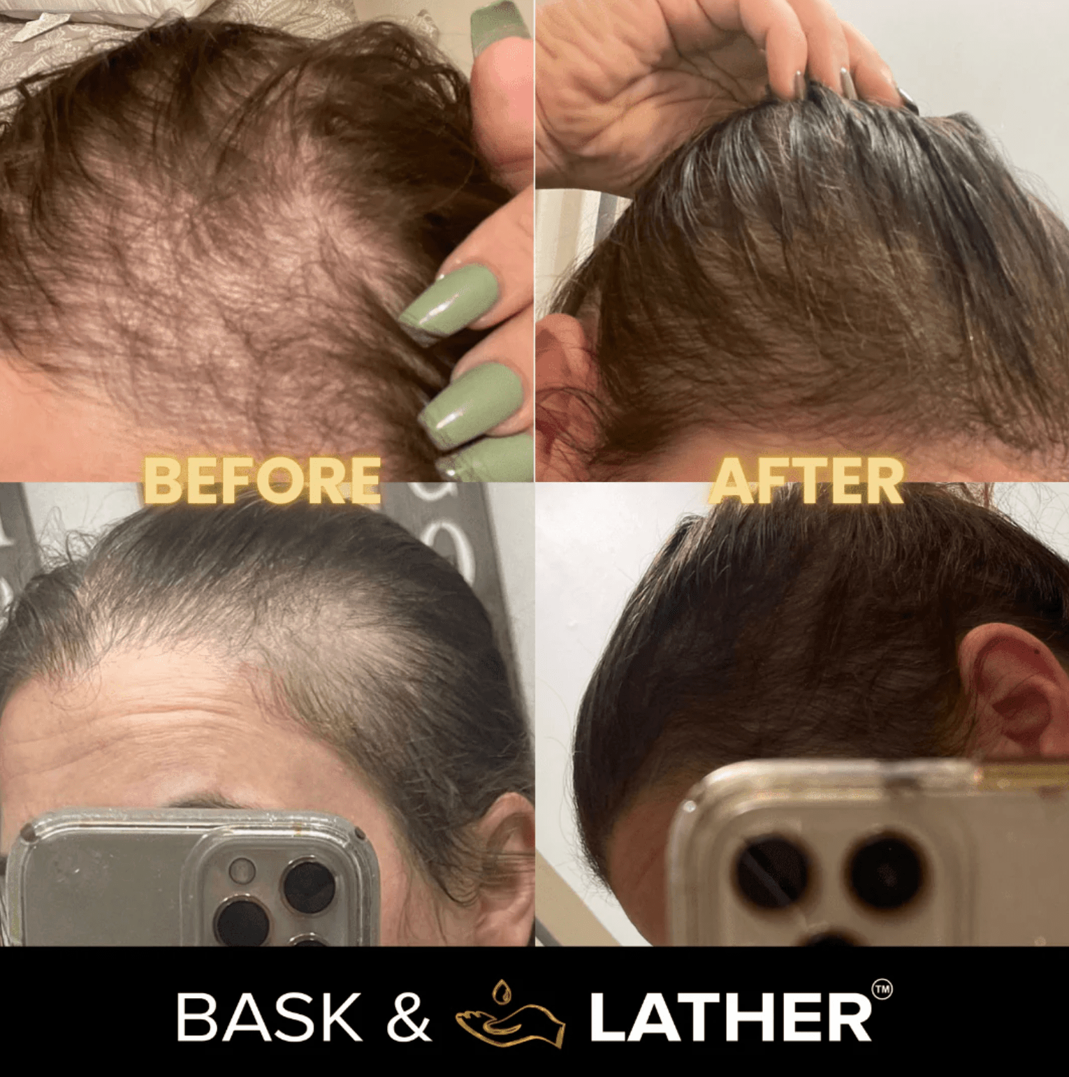 Bask & Lather Scalp Stimulator Hair Oil - 2oz - Beauty Exchange Beauty Supply