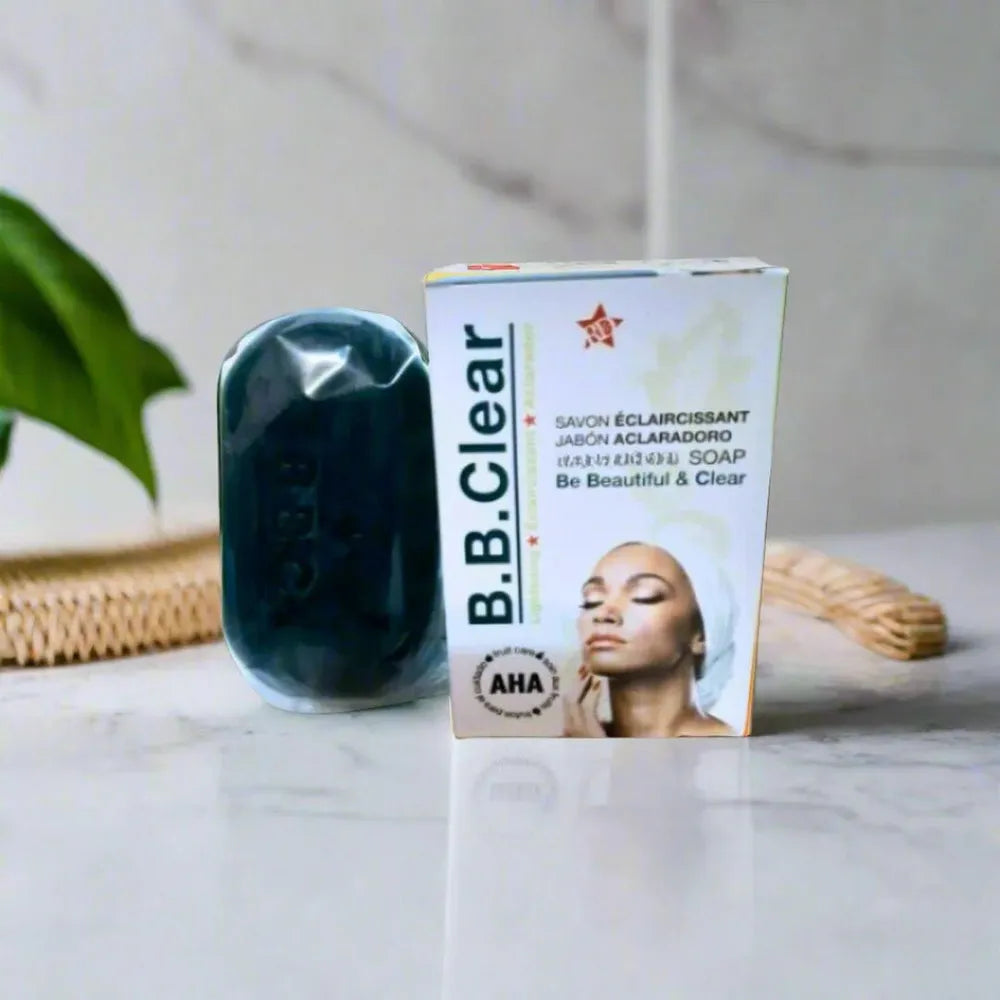 B.B. Clear Lightening & Exfoliating Beauty Soap 6.7 oz - Beauty Exchange Beauty Supply
