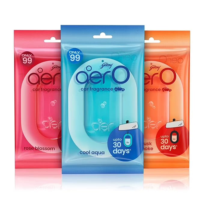 Godrej AER Twist Car Fragrance Air Freshener – 0.26oz