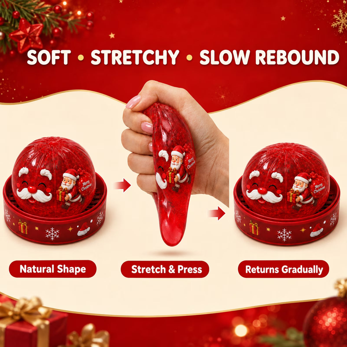 Christmas Dumpling Squishy Mystery Box