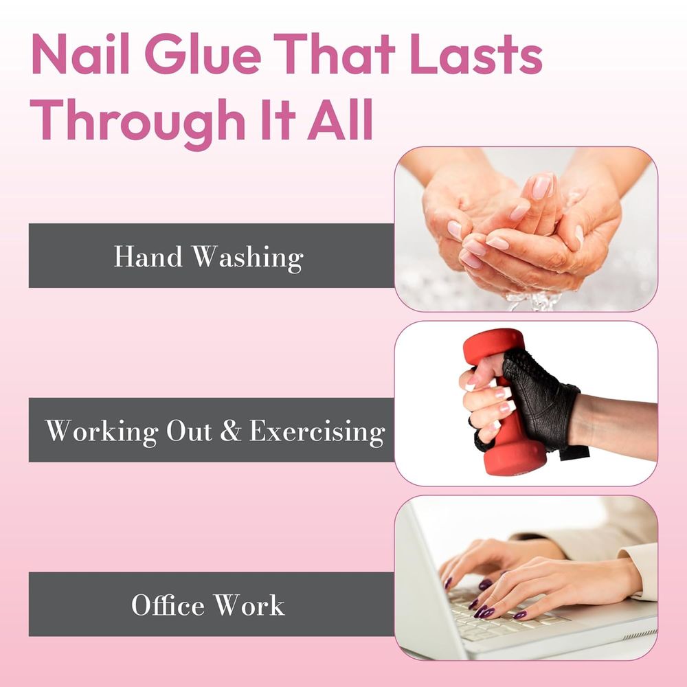 Goldfinger Pro Nail Glue – 5-Pack