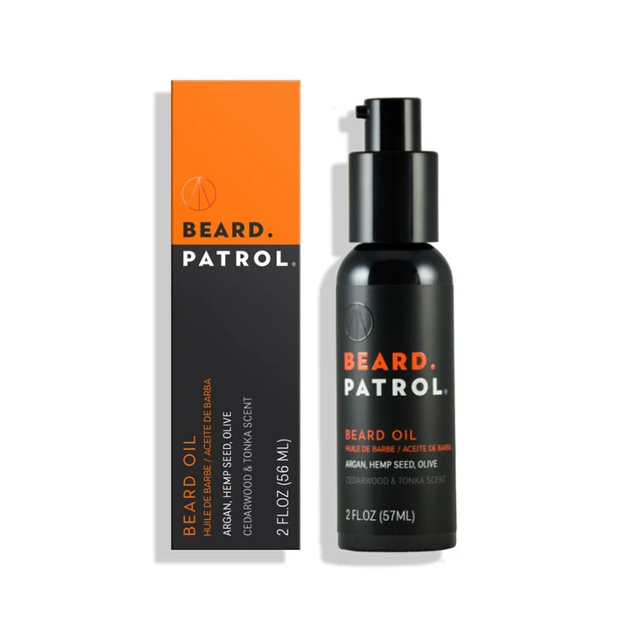 Beard Patrol Beard Oil – Lightweight Moisturizing & Growth Formula – 2 oz - Beauty Exchange Beauty Supply