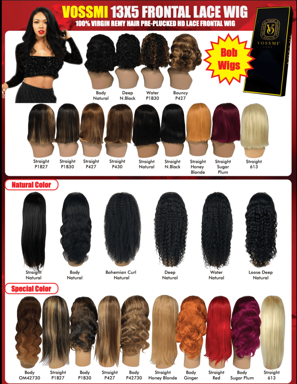 Beautiful Day Vossmi 13X5 HD Frontal Lace Wig - Body Wave - Beauty Exchange Beauty Supply