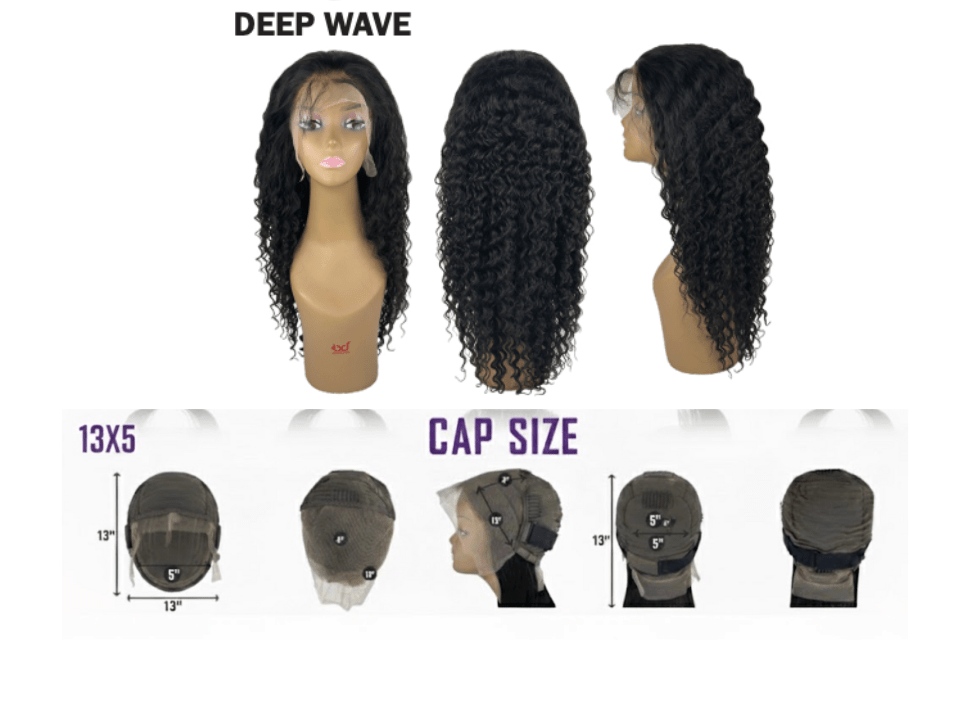 Beautiful Day Vossmi 13X5 HD Frontal Lace Wig - Deep Wave - Beauty Exchange Beauty Supply