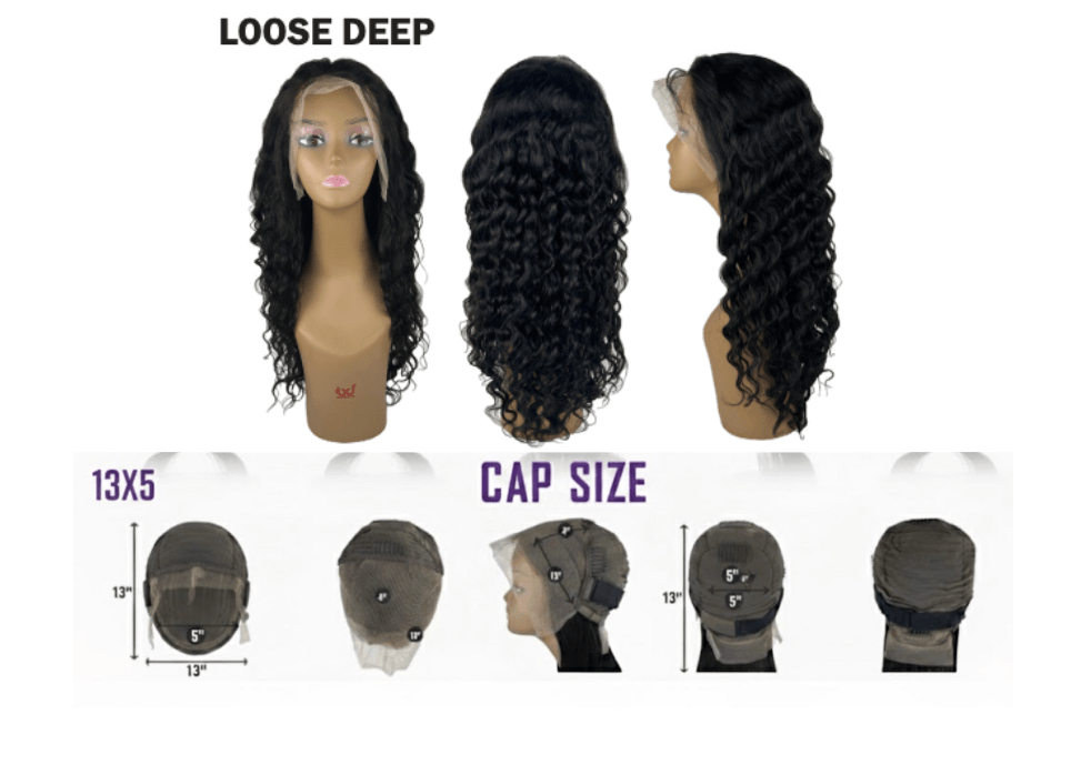 Beautiful Day Vossmi 13X5 HD Frontal Lace Wig - Loose Deep - Beauty Exchange Beauty Supply