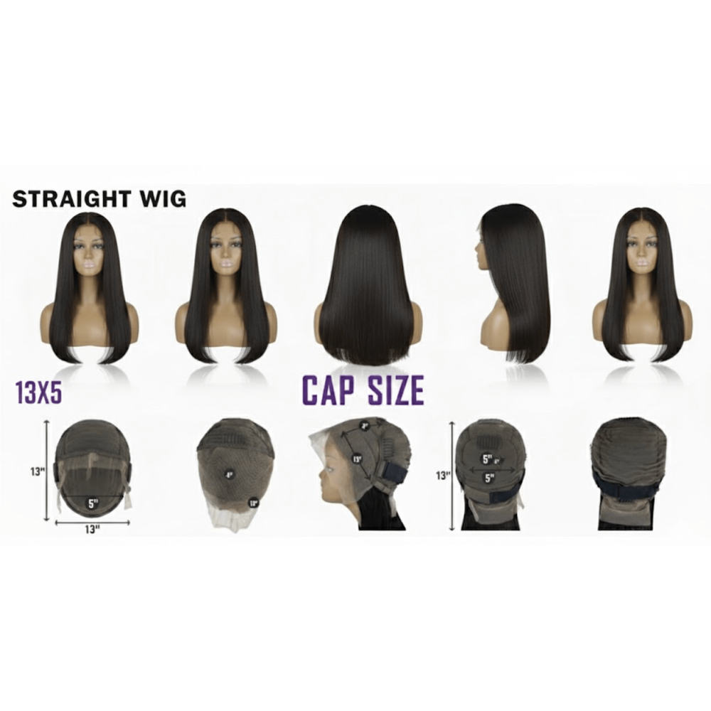 Beautiful Day Vossmi 13X5 HD Frontal Lace Wig - Straight - Beauty Exchange Beauty Supply
