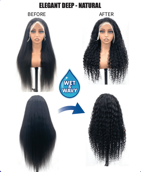 Beautiful Day Vossmi 13X5 Wet & Wavy Wig - Natural - Beauty Exchange Beauty Supply