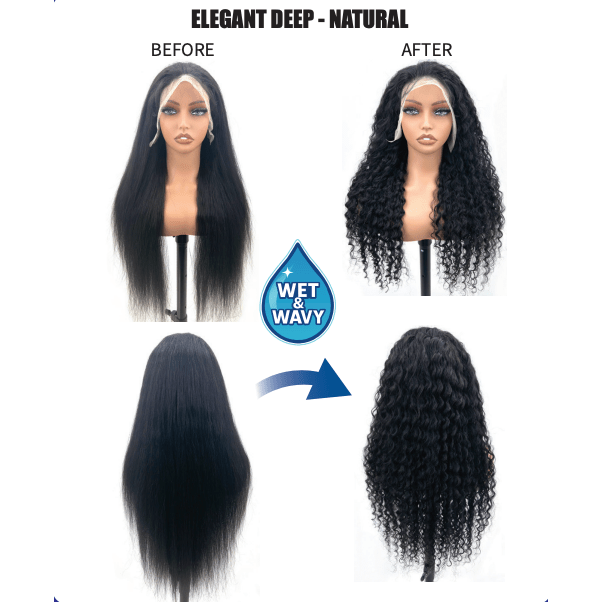 Beautiful Day Vossmi 13X5 Wet & Wavy Wig - Natural - Beauty Exchange Beauty Supply
