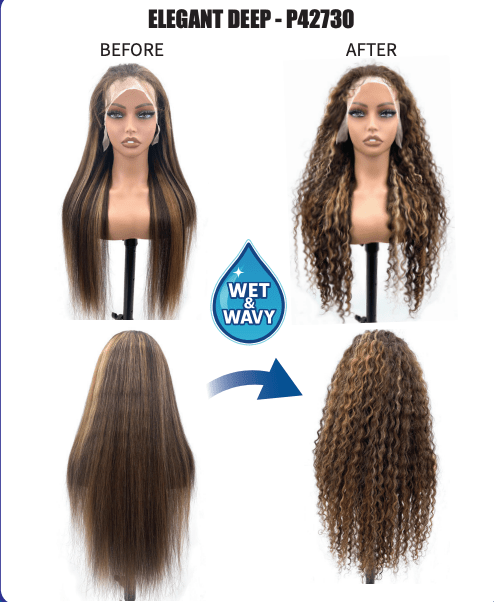 Beautiful Day Vossmi 13X5 Wet & Wavy Wig - P42730 - Beauty Exchange Beauty Supply
