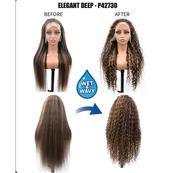 Beautiful Day Vossmi 13X5 Wet & Wavy Wig - P42730 - Beauty Exchange Beauty Supply