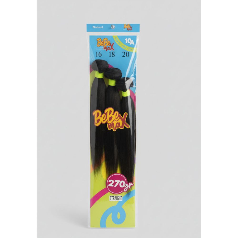 BeBe 100% Virgin Human Hair Multipack 10A - Straight - Beauty Exchange Beauty Supply