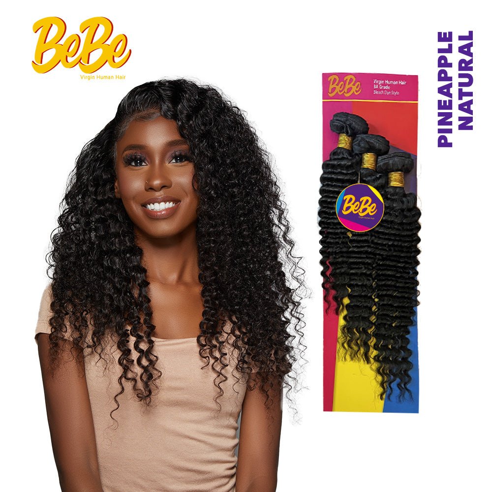 BeBe 100% Virgin Human Hair Multipack - Pineapple Curl - Beauty Exchange Beauty Supply