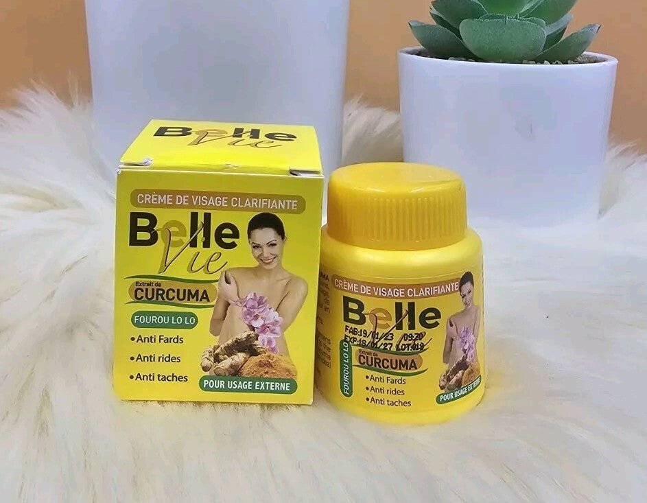 Belle Vie Clarifying Face Cream – Curcuma 40g - Beauty Exchange Beauty Supply