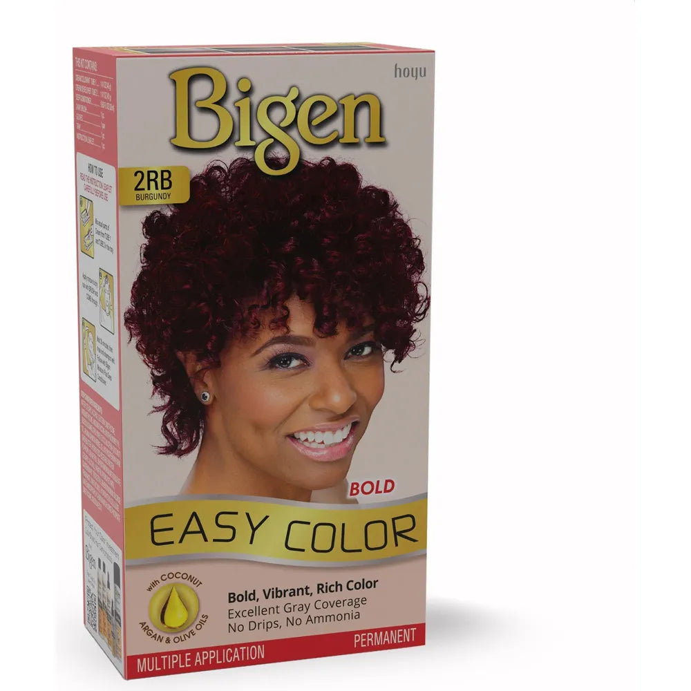 Bigen Easy Color – Natural Black, Deep Espresso, Mocha Brown, Intense Black, Burgundy, Cinnamon Spice, Honey Blonde, Light Golden Blonde, Brilliant Blonde - Beauty Exchange Beauty Supply