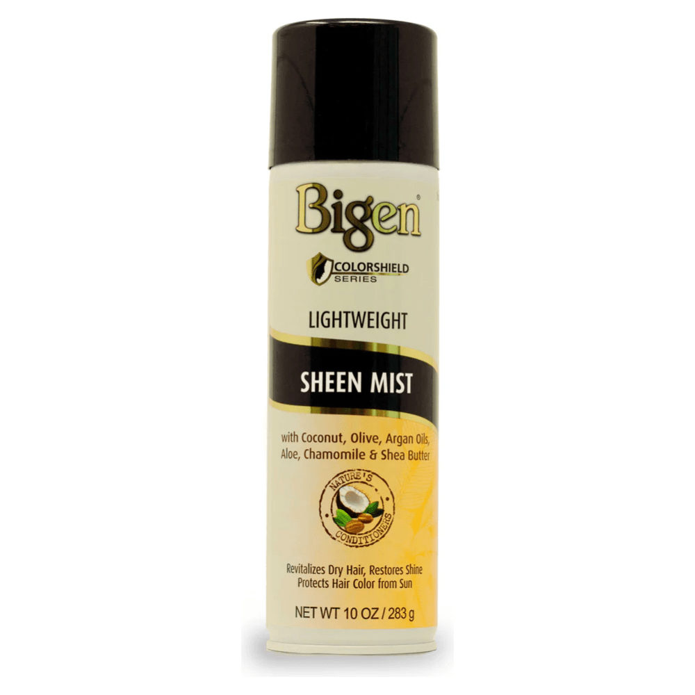 Bigen Sheen Mist – Lightweight Shine Spray with 9 Natural Ingredients, Color Protection, 4oz - Beauty Exchange Beauty Supply