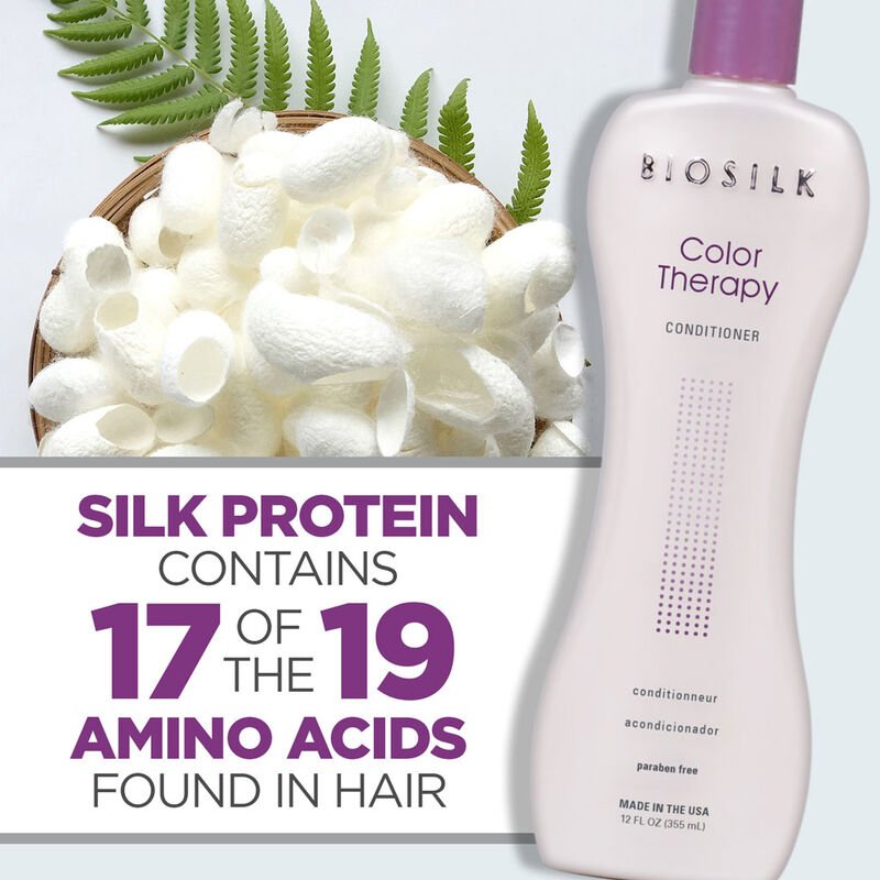 BioSilk Color Therapy Conditioner – 12oz - Beauty Exchange Beauty Supply