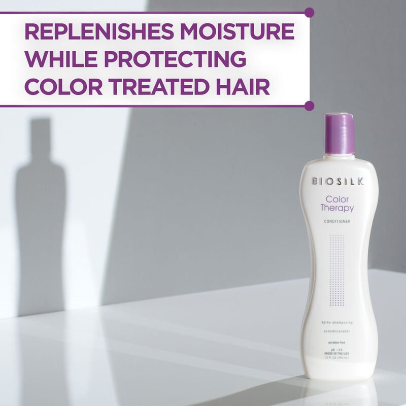 BioSilk Color Therapy Conditioner – 12oz - Beauty Exchange Beauty Supply