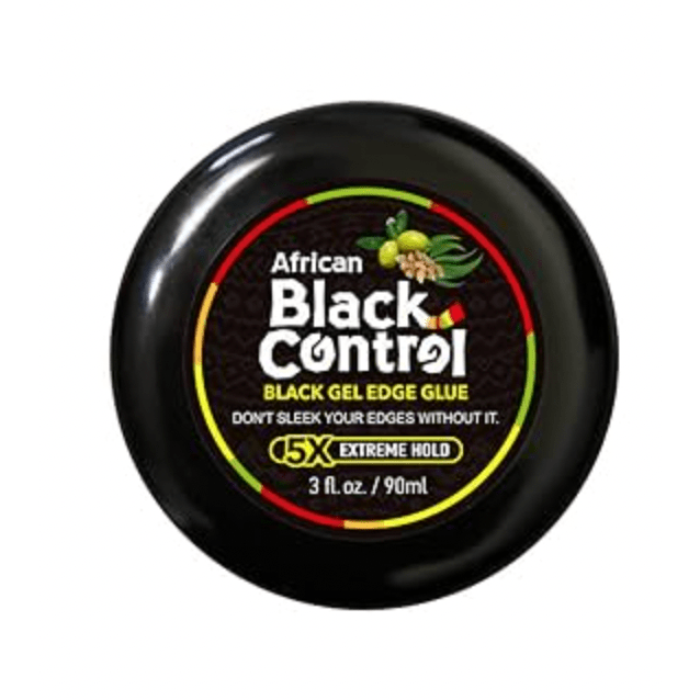 Black Control Edge Glue 5X Hold 3oz - Beauty Exchange Beauty Supply