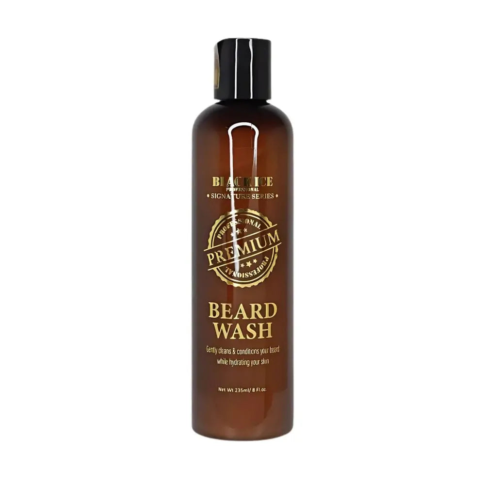Black Ice Beard Wash – Deep Clean 8 oz - Beauty Exchange Beauty Supply