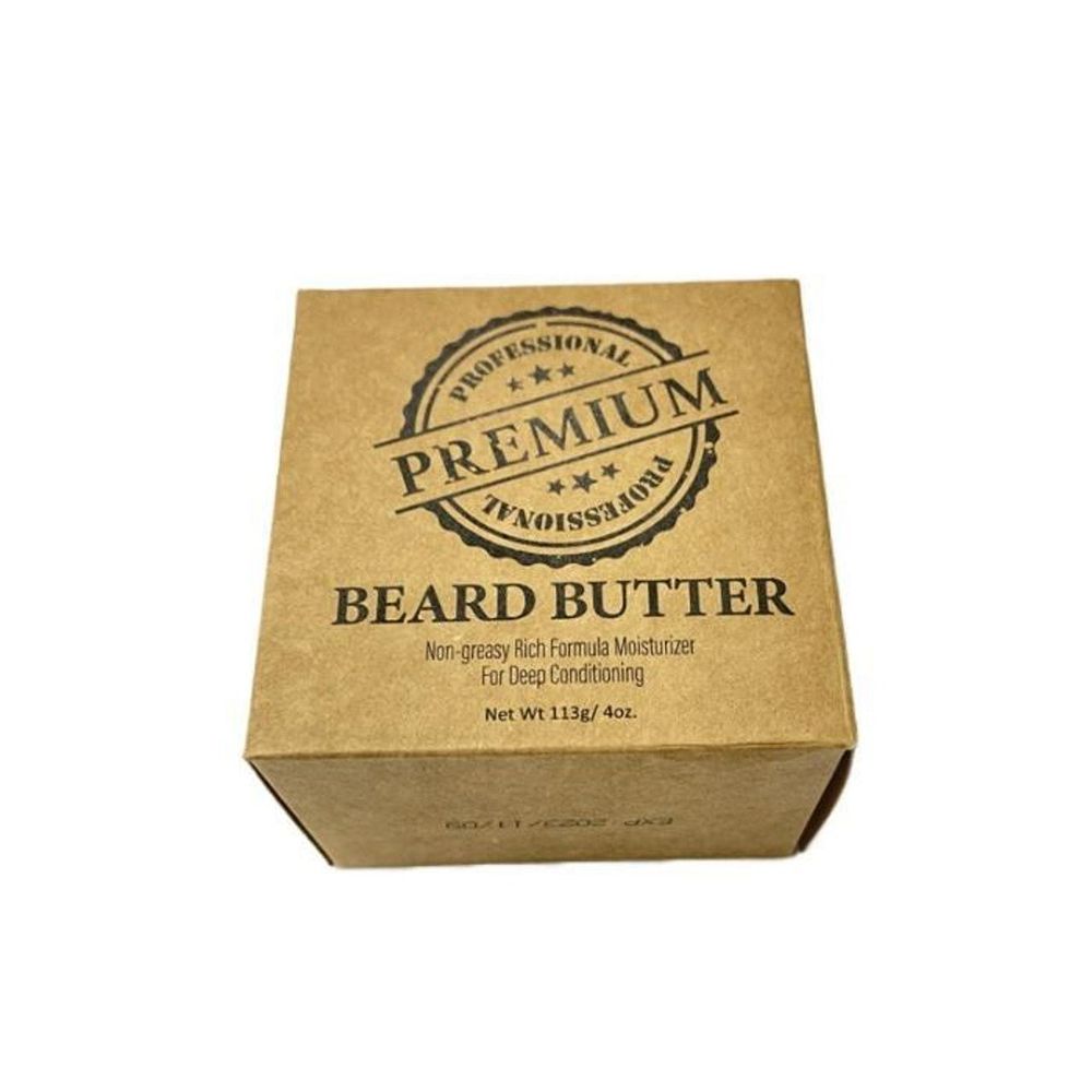 Black Ice Premium Beard Butter – Deep Moisturizing - 4 oz - Beauty Exchange Beauty Supply