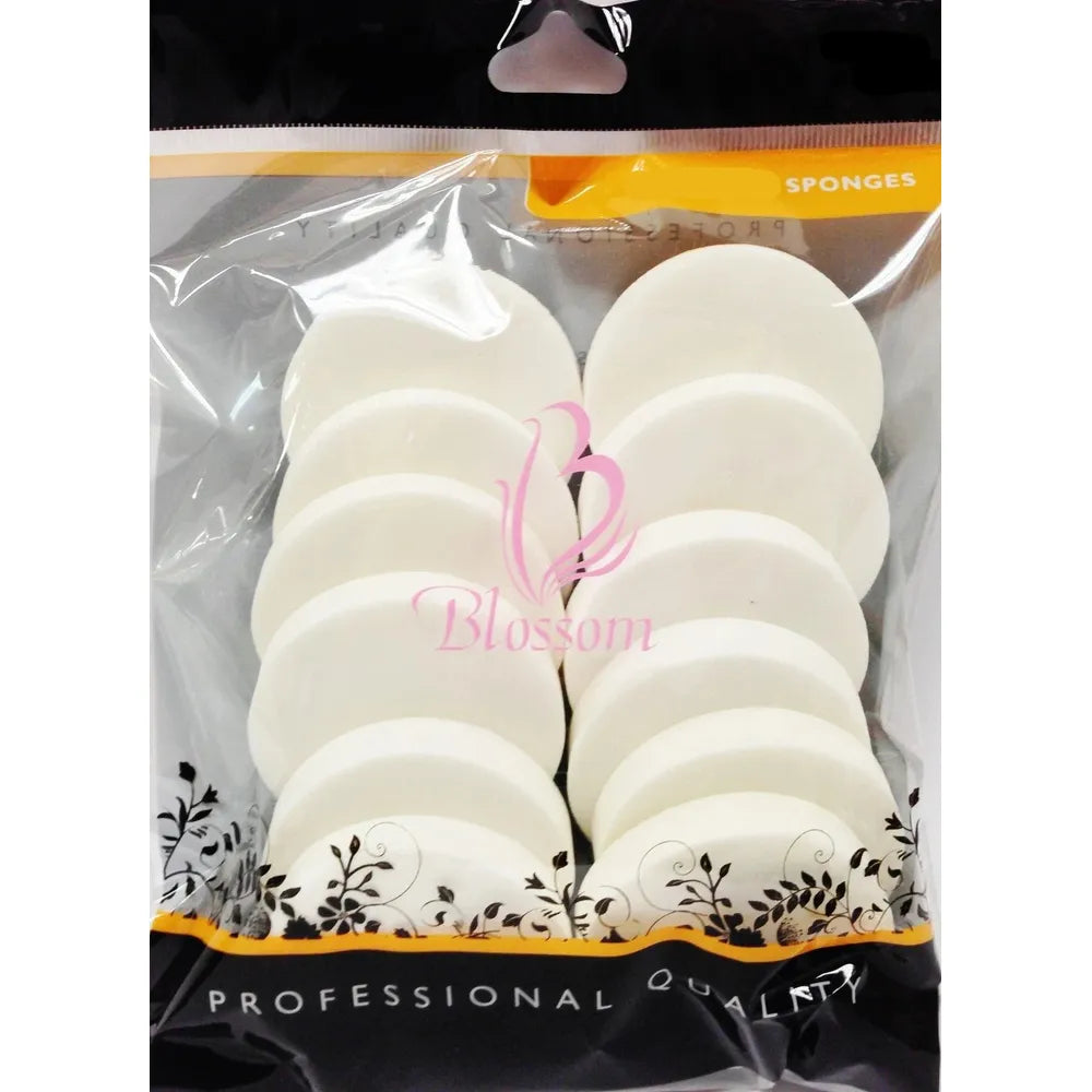Blossom Professional Quality Blending Sponges – 12pcs Set for Seamless Makeup Application & Flawless Finish - Beauty Exchange Beauty Supply