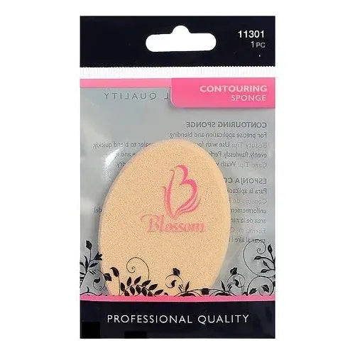 Blossom Professional Quality Contouring Sponges – Precision Blending for Sculpted Look | 1pc (11301, 12501) - Beauty Exchange Beauty Supply