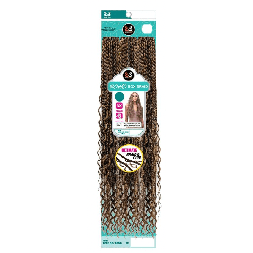 Bobbi Boss Boho Twist+Wave 14" Crochet Hair – 3X - Beauty Exchange Beauty Supply