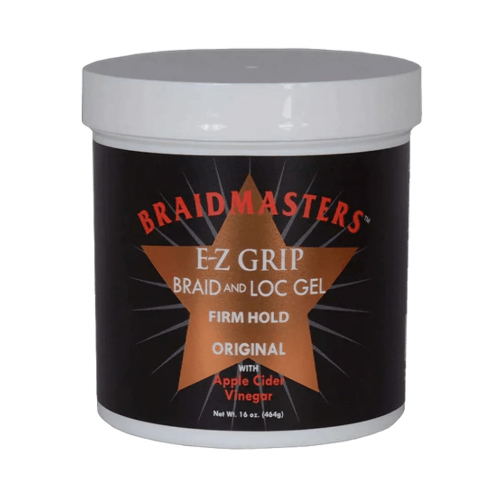 BRAID MASTERS EZ Grip Loc & Braid Gel – 8oz & 16oz - Beauty Exchange Beauty Supply