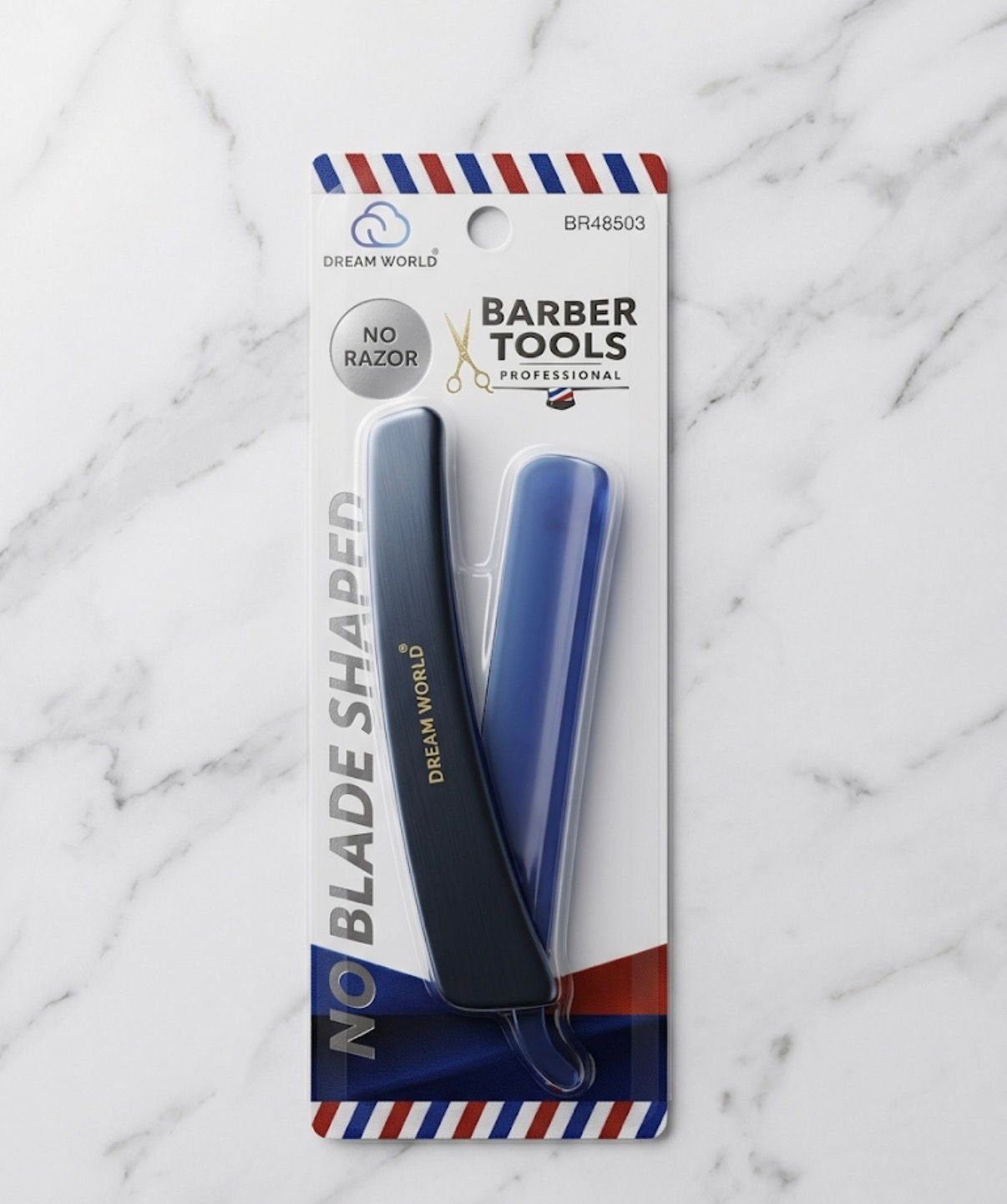 Brittny Shaving Brush & No Blade Shaver – Classic Barber Tools - Beauty Exchange Beauty Supply