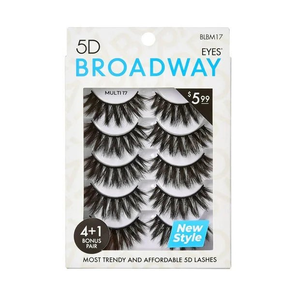 Broadway 5D Lash Multi Pack Collection - Beauty Exchange Beauty Supply
