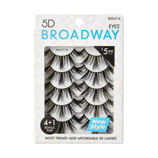Broadway 5D Lash Multi Pack Collection - Beauty Exchange Beauty Supply