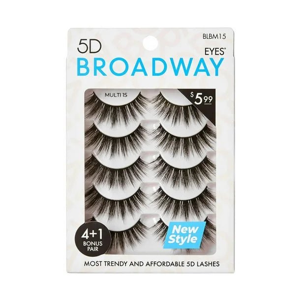 Broadway 5D Lash Multi Pack Collection - Beauty Exchange Beauty Supply