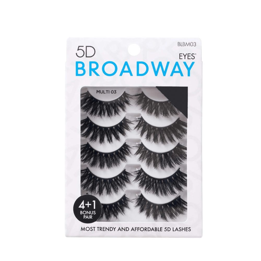 Broadway by Kiss 5 Pair False Eyelash Multipack - Beauty Exchange Beauty Supply