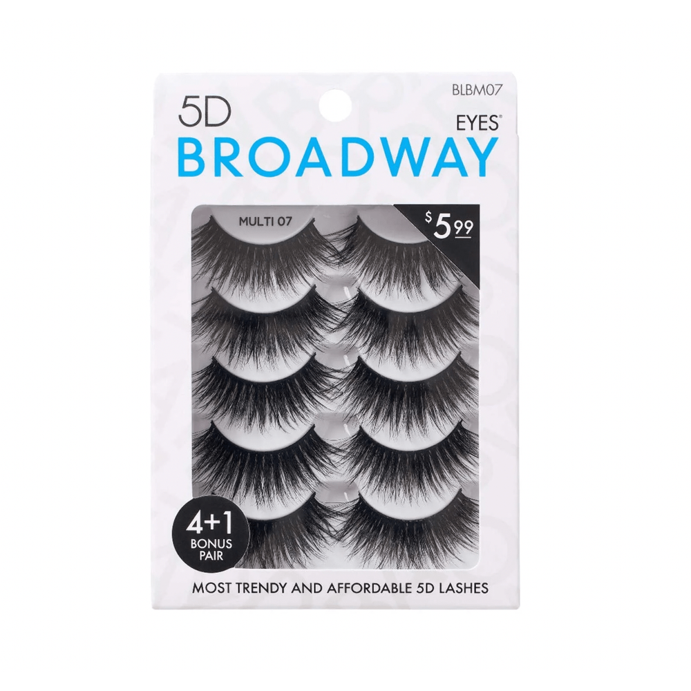 Broadway by Kiss 5 Pair False Eyelash Multipack - Beauty Exchange Beauty Supply