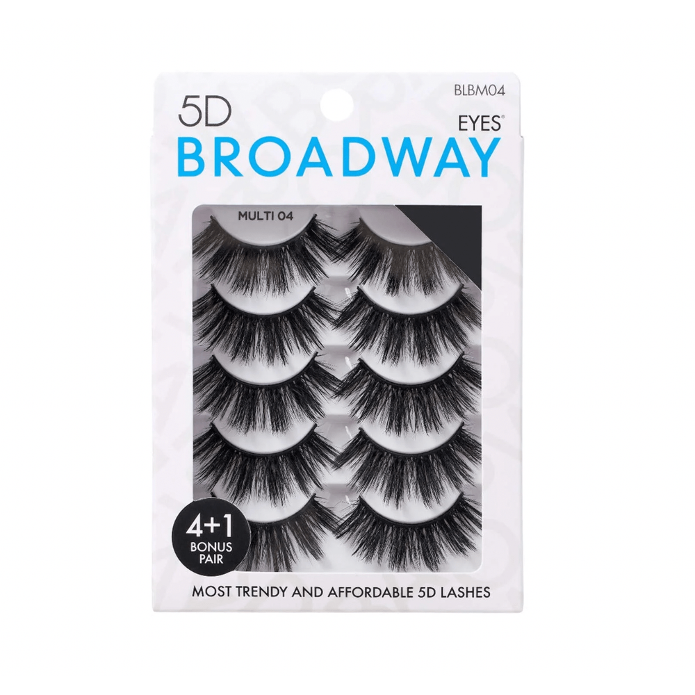 Broadway by Kiss 5 Pair False Eyelash Multipack - Beauty Exchange Beauty Supply