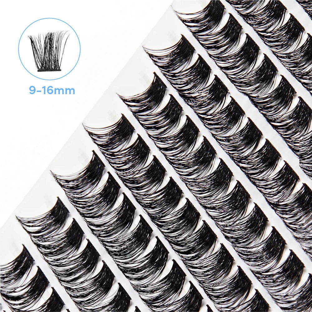 Broadway DIY Lash Clusters Mega Pack – 9 - 16mm - Beauty Exchange Beauty Supply